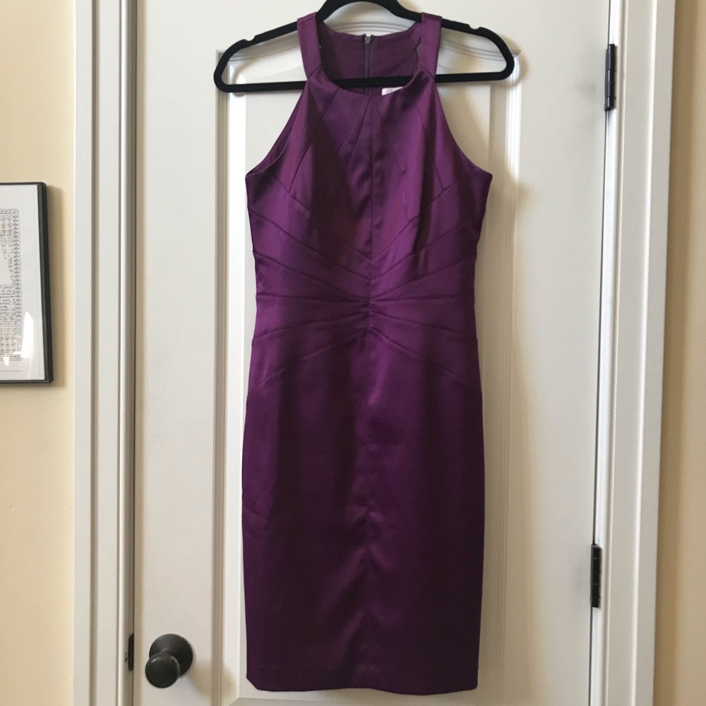 Purple Bodycon Dress